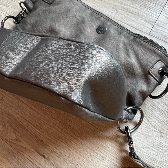 Cynthia Rowley Pewter Zipper Cross Body - Picture 8 of 15